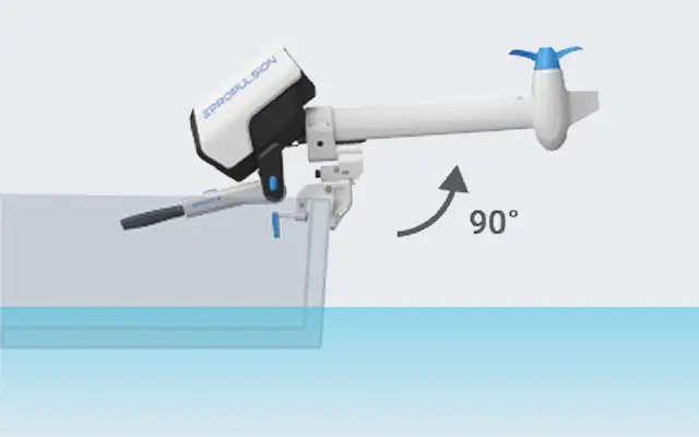 ePropulsion Spirit 2 Zwiększony kąt nachylenia 90°